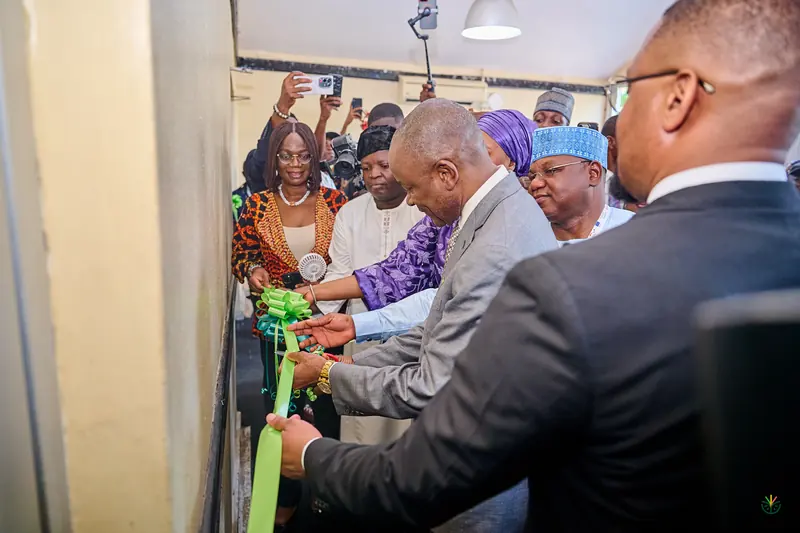 The ribbon is cut to open the MSME exhibition