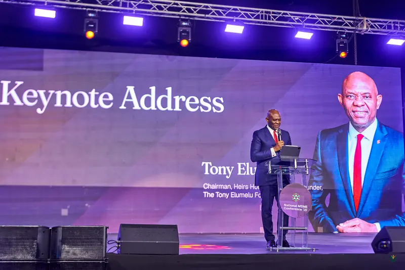 The keynote address by Tony Elumelu