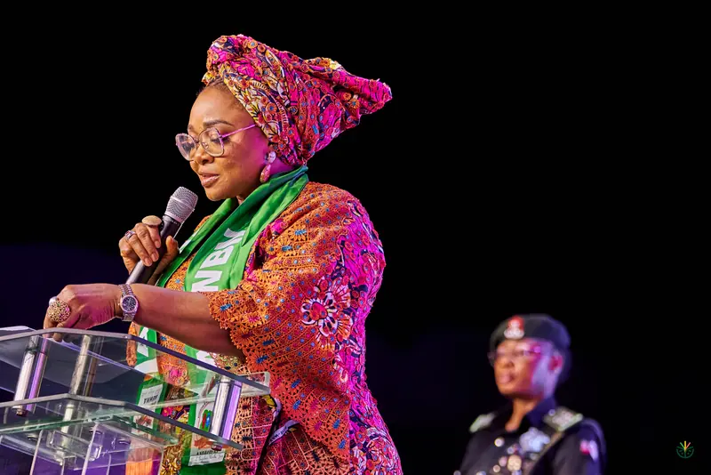 A speaker addresses the stakeholder engagement session