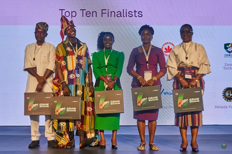 The top ten pitch finalists